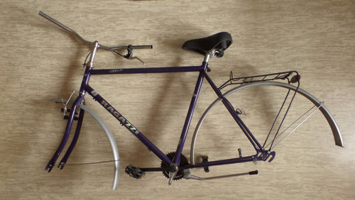 28er herrenrad stahlrahmen - 28er, /