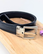 AIGNER Ledergürtel Schwarz