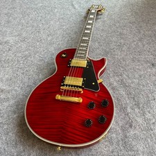 E-Gitarre, transparente rote