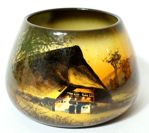 Alte schramberg majolika vase - schramberg,