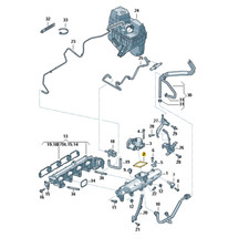 Original Dichtung Ansauganlage