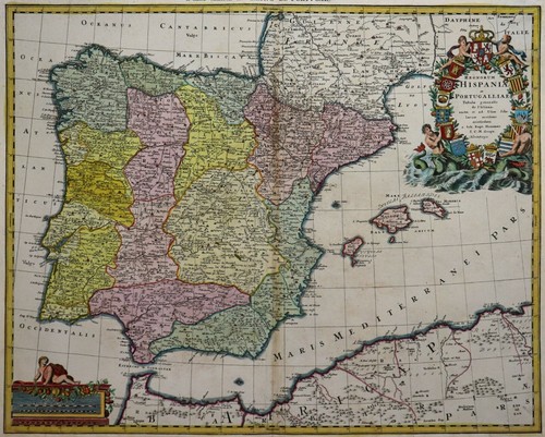Spanien portugal homann - spanien,