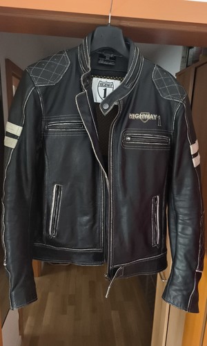 Motorrad lederjacke 52 - ,