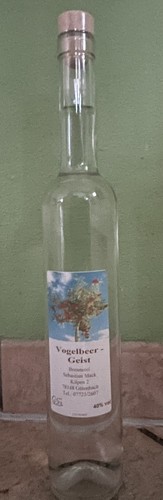 Vogelbeergeist liter 40 - vogelbeergeist, 0,5
