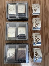 10 x WILKENS Serviettenring mit Gravur versilbert