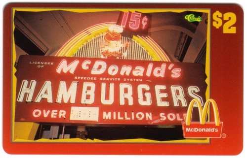 Mcdonald 1996 15c - 1996:,