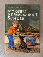 Morgen komme ich die schule - in,