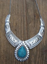 Halskette Collier Necklace Indianer Western Southwest