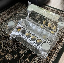 Audi V12 Motortisch Motor Tisch Couchtisch  Auto Motorblock