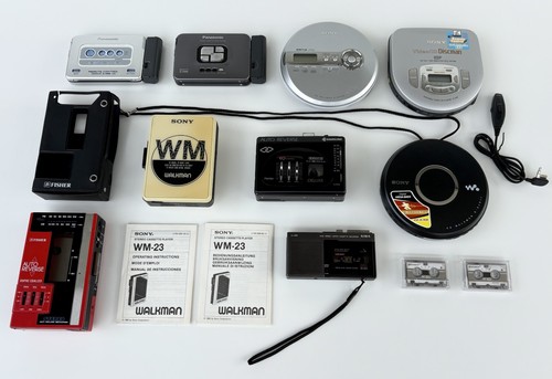 Sony walkman discman video - sony, cd