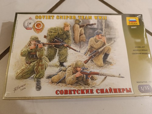 Zvezda 3597 soviet sniper team - soviet,
