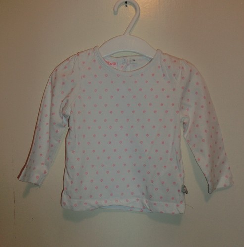 Weißes shirt langarm mit rosa - langarm,