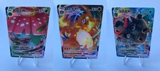 Pokemon VMAX Bundle Glurak Charizard | Turtok Blastoise | Bisaflor Venusaur CN