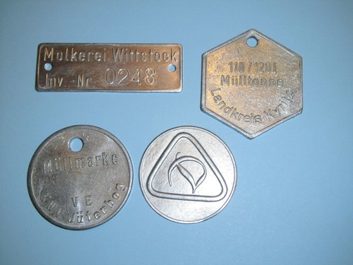 Aluminiummarken müllmarken - 4,