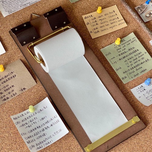 Retro notizblock aus papier - notizblock,