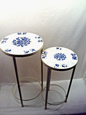 Beistelltisch Blumen Tischchen Blumenhocker Metall Blumensäule Auswahl