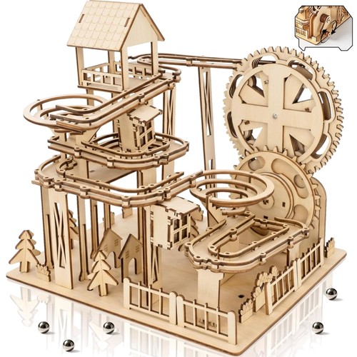 Holzpuzzle murmelbahn - holzpuzzle,
