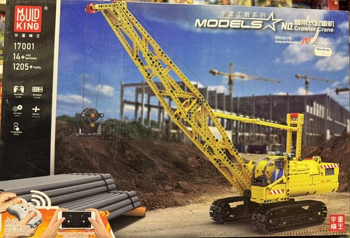 Mould king 17001 raupenkran - king,