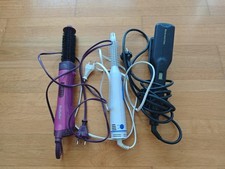 Haar-Glatteisen+ 2 X Heißluft-Lockenstab