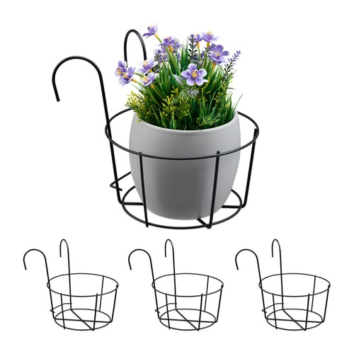 Blumentopf halter 4er set - blumentopf,