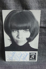 Olivia Molina Autogrammkarte Original Signiert EMI Let it be / Caminante 1970