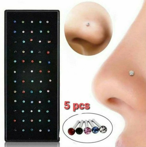 Nasen piercing zirkonia pc - zirkonia,