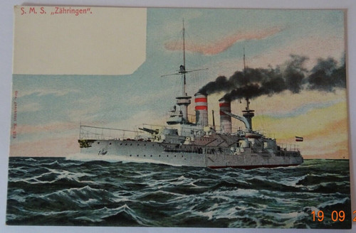 Deutsches kriegsschiff - ak,
