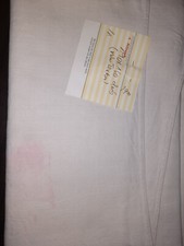 Leinenstoff -  Meterware/Betttücher weiß 11