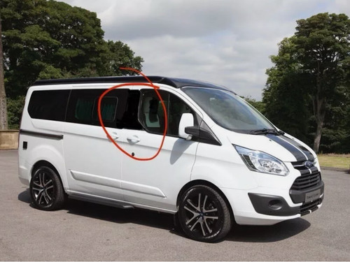 Ford transit custom - ford, fenster