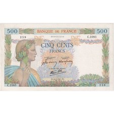 Frankreich, 500 Francs, La