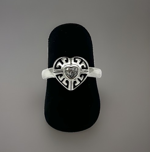 925 silberring fianit - silberring,,
