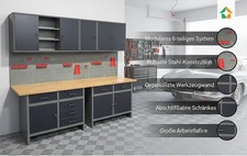 Garagenschrank Werkstatt Set
