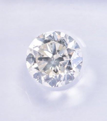 Natürlicher runder diamant - natürlicher,