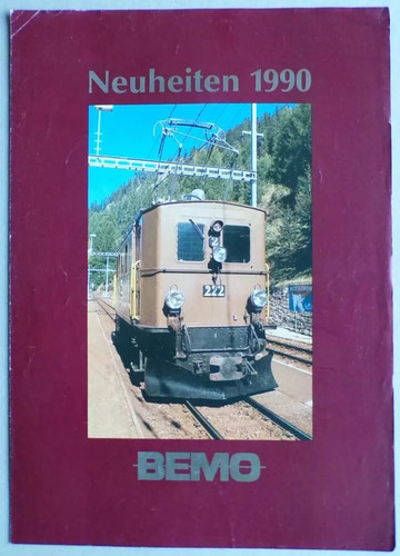 Bemo neuheitenkatalog 1990 hoe - neuheitenkatalog,