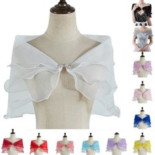 Vielseitiges Schulter Cape Schal Kleid Cover Up für Hochzeit Abend Party