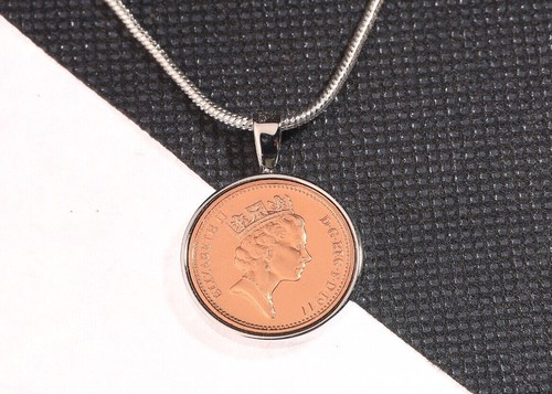 One pence münzanhänger - pence, p