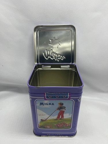 Vintage milka blechdose - vintage,