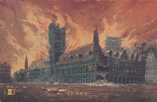 1918 belgien flandern - ak,