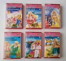 6x Barbie Kassette 7 8 9 10 11