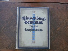 Hindenburg Denkmal für das