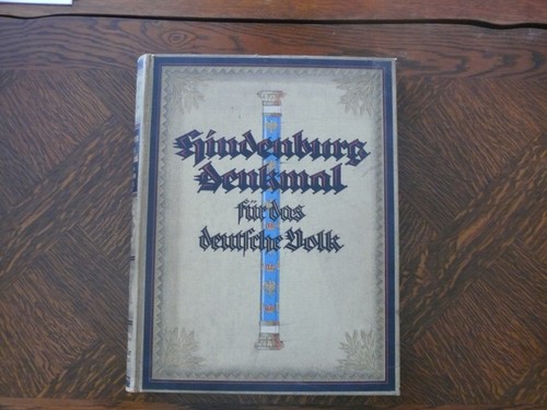 Hindenburg denkmal für das - denkmal,