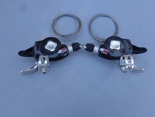 +++LIKE NEW+++ SRAM X0 CARBON SHIFTERS SILVER 3x9 speed (xo, xx, xtr, xt)