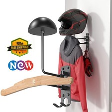 Motorrad Helmhalter Wand, Helm