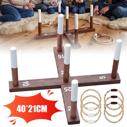 Ringwurfspiel aus holz - ringwurfspiel,