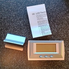 LCD Tischuhr / Wecker kompakt