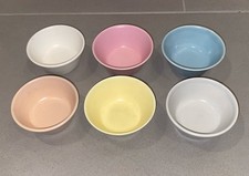 Selten - 6 Vintage Flora Gouda Schälchen, Holland 1950er/1960er Jahre