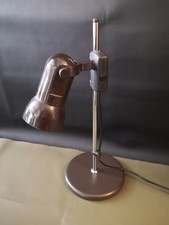 Vintage tischlampe braun - tischlampe,