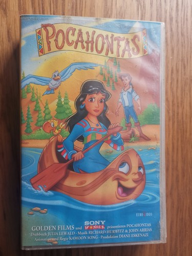 Pocahontas vhs eurovideo sony - pocahontas,