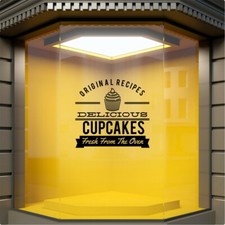 Bäckerei Fenster Aufkleber