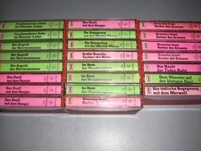 Auswahl Grusel Serie neon Kassetten - Folge 1 - 18  - MC Europa